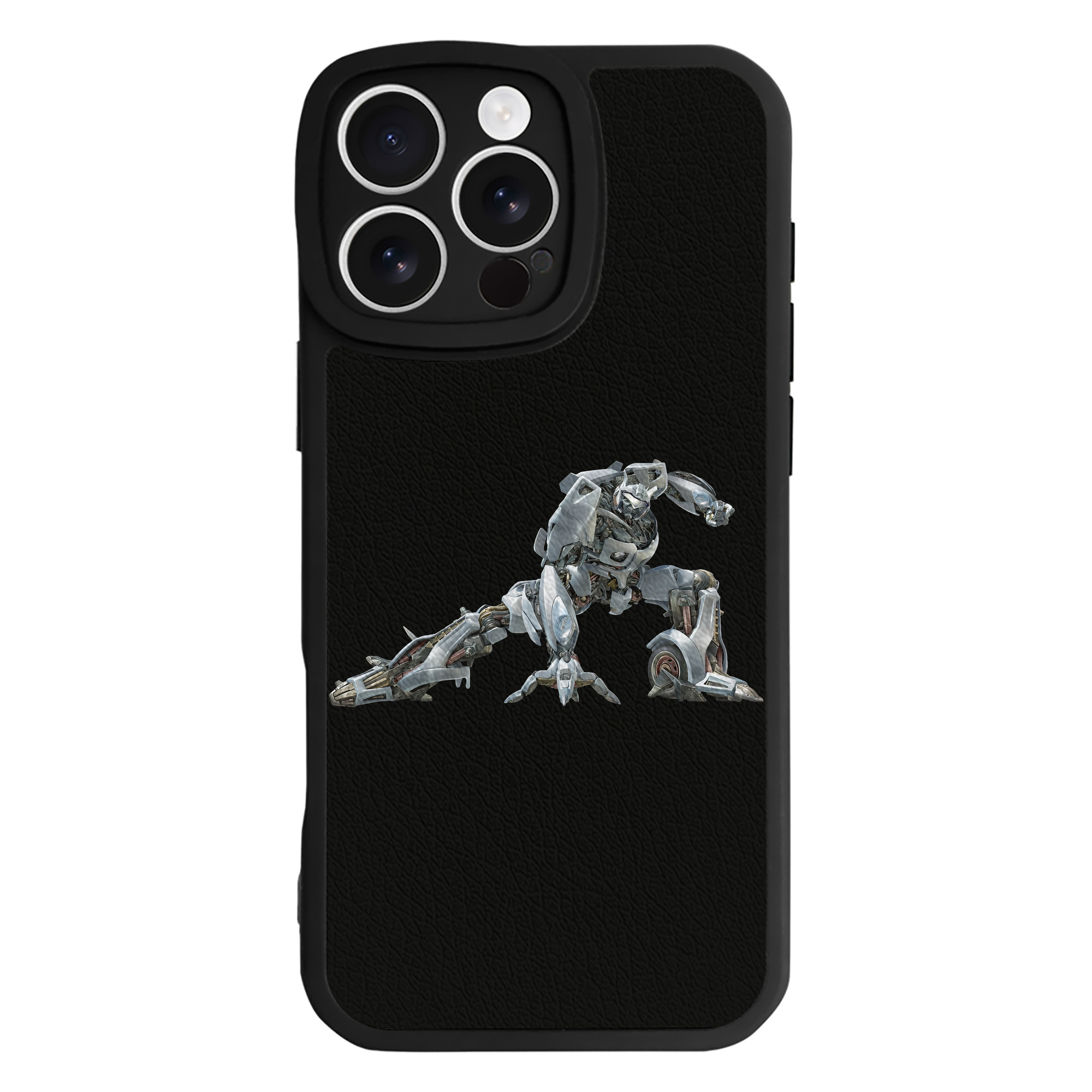 （画像用） Transformers トランスフォーマー 【iPhone 16シリーズ対応】シリコンスマホケース（レザー調） 材質：シリコン